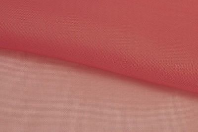 Портьерный капрон 15-1621, 47 гр/м2, шир.300см, цвет т.розовый - купить в Ростове-на-Дону. Цена 137.27 руб.