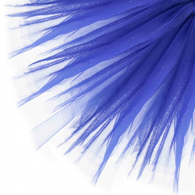 Фатин матовый 16-101, 12 гр/м2, шир.300см, цвет т.синий - купить в Ростове-на-Дону. Цена 100.92 руб.