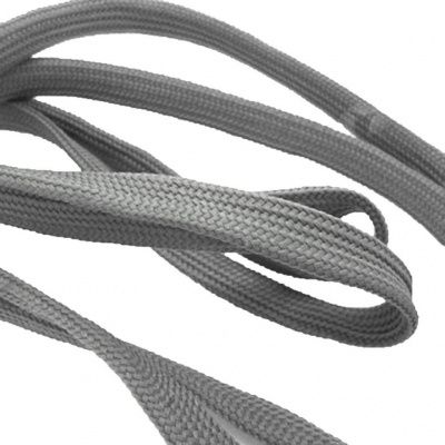 Шнурки т.5 150 см серый - купить в Ростове-на-Дону. Цена: 31.48 руб.
