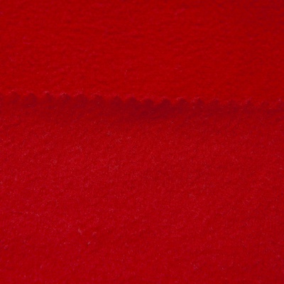 Флис DTY 18-1763, 180 г/м2, шир. 150 см, цвет красный - купить в Ростове-на-Дону. Цена 646.04 руб.