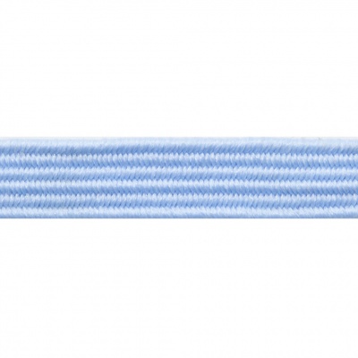 Резиновые нити с текстильным покрытием, шир. 6 мм ( упак.30 м/уп), цв.- 108-голубой - купить в Ростове-на-Дону. Цена: 155.22 руб.