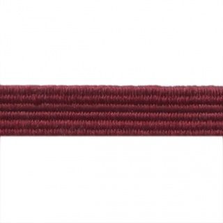 Резиновые нити с текстильным покрытием 88 - бордо