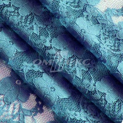 Кружевное полотно стрейч 15A61/BLUE, 100 гр/м2, шир.150см - купить в Ростове-на-Дону. Цена 1 581 руб.