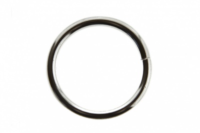 Кольцо металлическое d-3 х 32 мм, цв.-никель - купить в Ростове-на-Дону. Цена: 3.92 руб.
