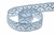 Тесьма кружевная 0621-1346А, шир. 13 мм/уп. 20+/-1 м, цвет 132-голубой - купить в Ростове-на-Дону. Цена: 569.26 руб.