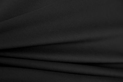 Трикотаж "Grange" BLACK 1# (2,38м/кг), 280 гр/м2, шир.150 см, цвет чёрно-серый - купить в Ростове-на-Дону. Цена 861.22 руб.