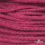 Шнур плетеный d-6 мм, 70% хлопок 30% полиэстер, уп.90+/-1 м, цв.1068-фуксия - купить в Ростове-на-Дону. Цена: 588 руб.