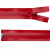 Молния водонепроницаемая PVC Т-7, 60 см, разъемная, цвет (820) красный - купить в Ростове-на-Дону. Цена: 49.90 руб.