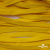 Шнур плетеный (плоский) d-12 мм, (уп.90+/-1м), 100% полиэстер, цв.269 - жёлтый - купить в Ростове-на-Дону. Цена: 8.62 руб.