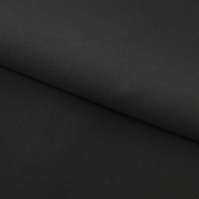 Костюмная ткань "Элис", 200 гр/м2, шир.150см, цвет чёрный - купить в Ростове-на-Дону. Цена 306.20 руб.