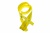 Тракторная молния Т5 131, 50 см, автомат, цвет жёлтый - купить в Ростове-на-Дону. Цена: 27.99 руб.