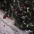 Сетка с вышивкой "Мадрид" 135 г/м2, 100% нейлон, ширина 130 см, Цвет 4/Черный - купить в Ростове-на-Дону. Цена 980 руб.