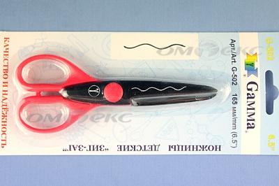 Ножницы G-502 детские 165 мм - купить в Ростове-на-Дону. Цена: 292.21 руб.