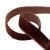 Лента бархатная нейлон, шир.12 мм, (упак. 45,7м), цв.120-шоколад - купить в Ростове-на-Дону. Цена: 396 руб.