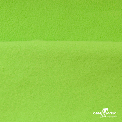 Флис DTY 15-0146, 240 г/м2, шир. 150 см, цвет зеленая свежесть - купить в Ростове-на-Дону. Цена 640.46 руб.