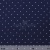 Креп стрейч Амузен, 85 г/м2, 19-3920 (т. синий)/белый мелкий горох, шир.150 см - купить в Ростове-на-Дону. Цена 220.50 руб.