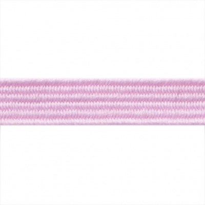 Резиновые нити с текстильным покрытием, шир. 6 мм ( упак.30 м/уп), цв.- 80-розовый - купить в Ростове-на-Дону. Цена: 155.22 руб.