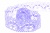 Тесьма кружевная 0621-2063, шир. 40 мм/уп. 20+/-1 м, цвет 107-фиолет - купить в Ростове-на-Дону. Цена: 933.93 руб.