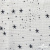 Ткань Муслин принт, 100% хлопок, 125 гр/м2, шир. 140 см, #2308 цв. 9 белый морская звезда - купить в Ростове-на-Дону. Цена 413.11 руб.