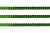 Пайетки "ОмТекс" на нитях, SILVER-BASE, 6 мм С / упак.73+/-1м, цв. 4 - зеленый - купить в Ростове-на-Дону. Цена: 484.77 руб.