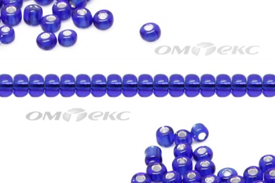 Бисер (SL) 11/0 ( упак.100 гр) цв.28 - синий - купить в Ростове-на-Дону. Цена: 53.34 руб.
