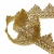 Тесьма металлизированная 0384-0240, шир. 40 мм/уп. 25+/-1 м, цвет золото - купить в Ростове-на-Дону. Цена: 490.74 руб.